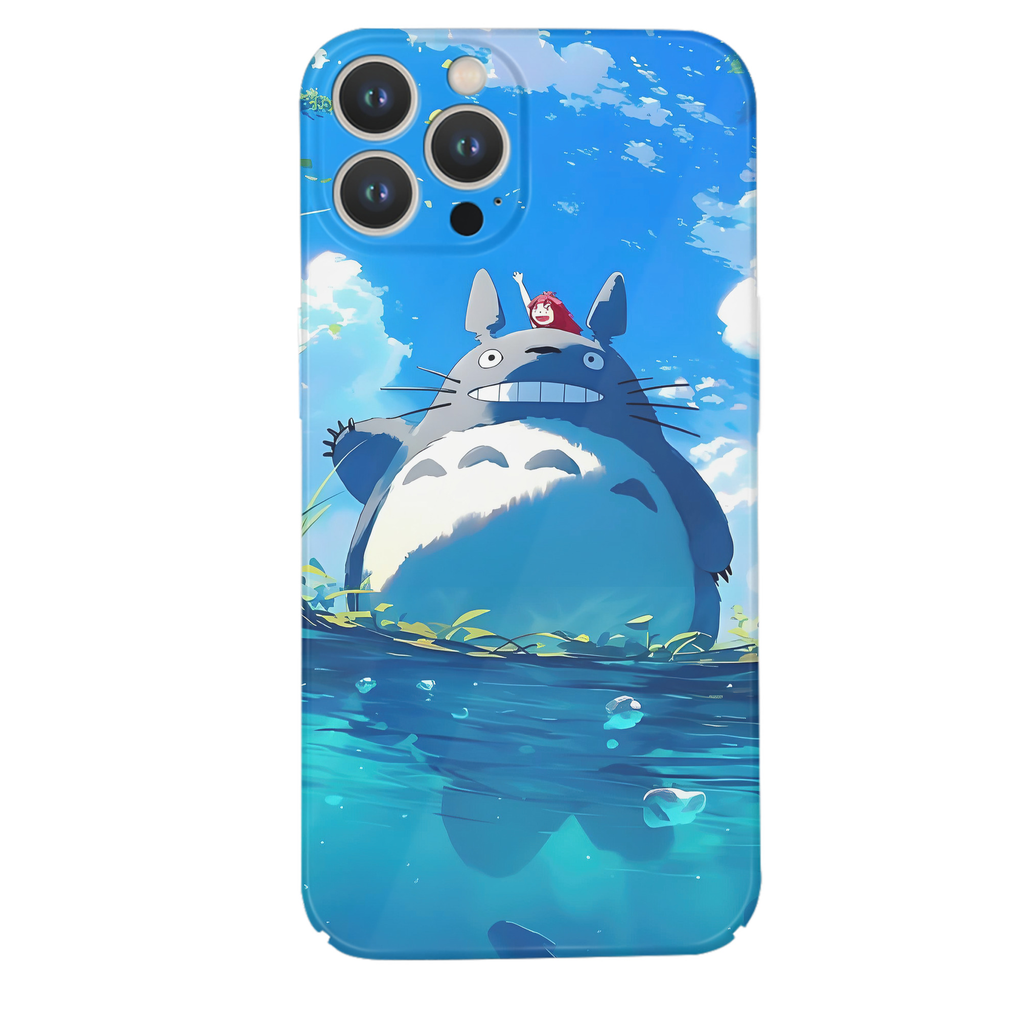 （画像用） となりのトトロ 草壁メイ 草壁サツキ My Neighbor Totoro Satsuki Kusakabe Mei Kusakabe 【iPhone 14シリーズ対応】ハードケース